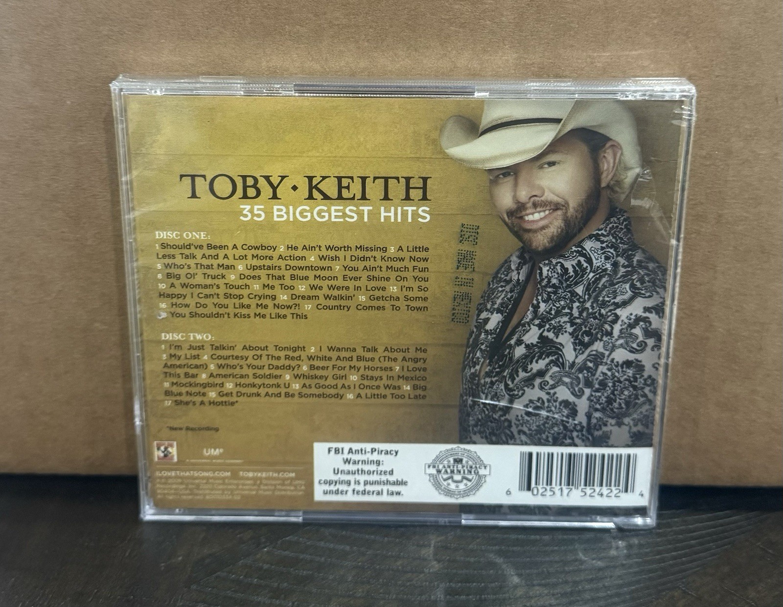 Toby Keith 35 Biggest Hits (CD) New/SEALED