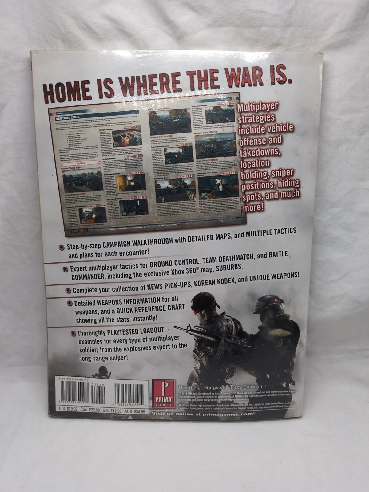 Homefront Prima Official Game Guide Strategy Guide Book Sealed