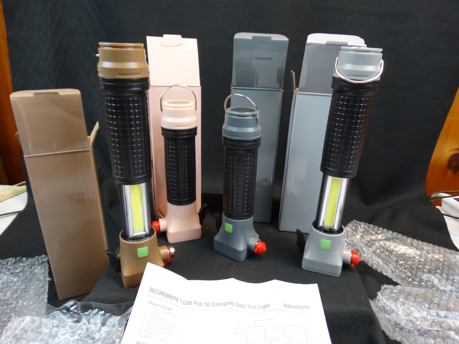 SecureBrite Pop - up emergency auto tool /light