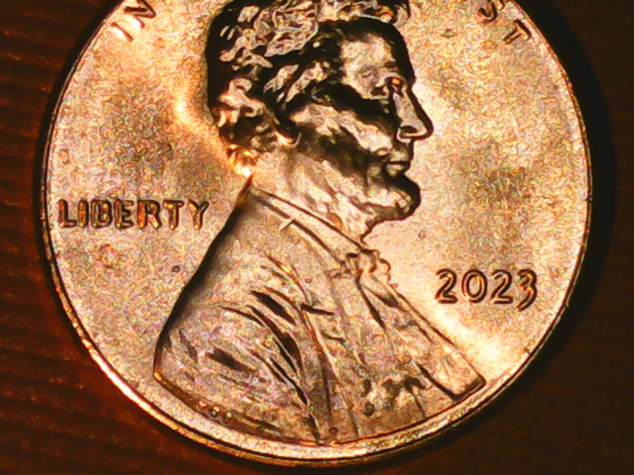2023 Penny Die Crack Reverse