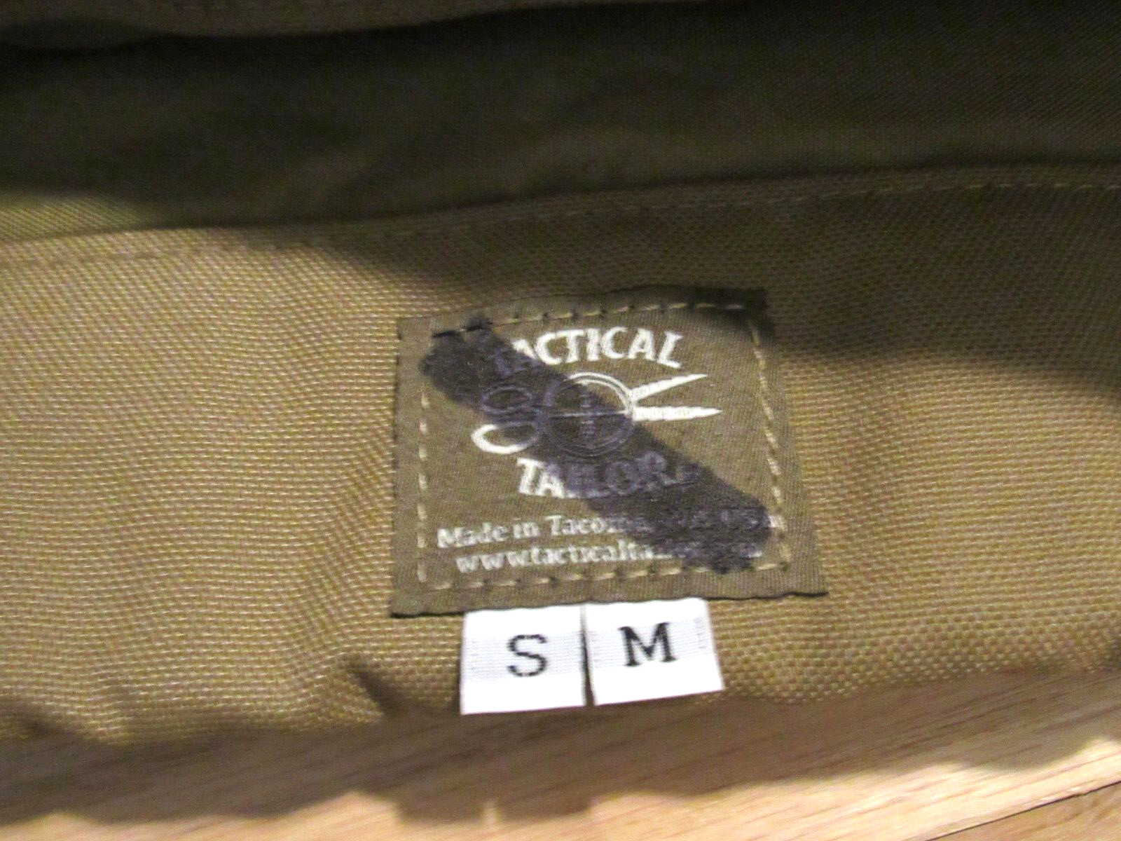 Tactical Tailor Low profile Armor carrier Small Medium Brown vest only