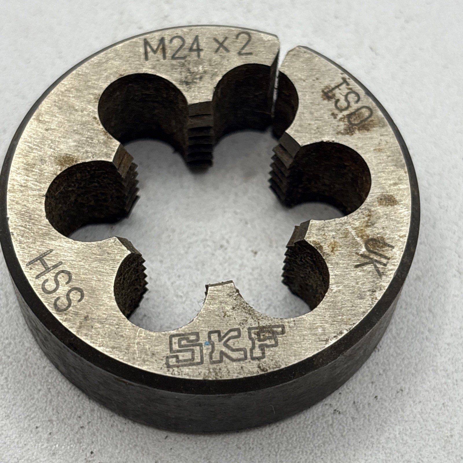 SKF M24x2 HSS 2" Round Threading Die