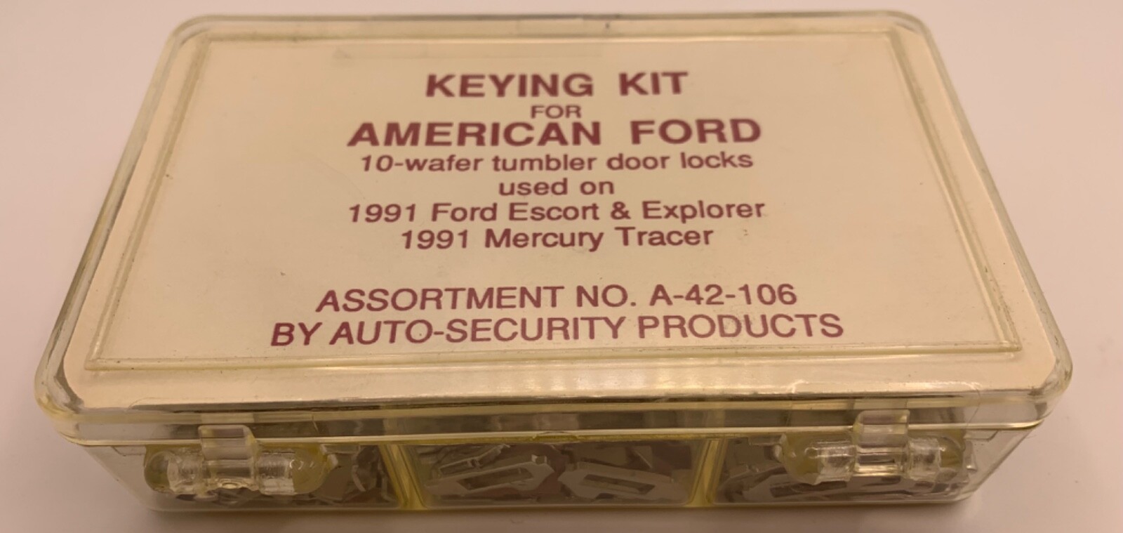 ASP A-42-106 American Ford 10 cut doors 91+ Explorer/Escort/Tracer (barely used)
