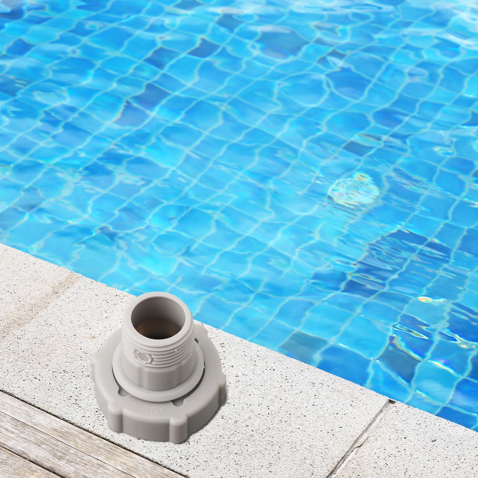 Above Ground Swimming Pool Drain Fitting Connects For P6A1420 D1420 #Accessories