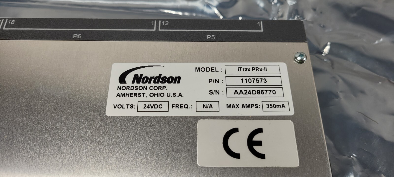 Nordson iTrax PRx II Control Module 1107573 NEW NO BOX
