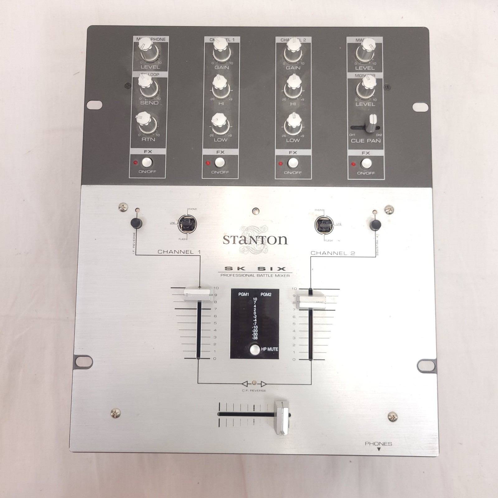 Stanton SK Six Professional DJ Battle Mixer As Is For Parts Read