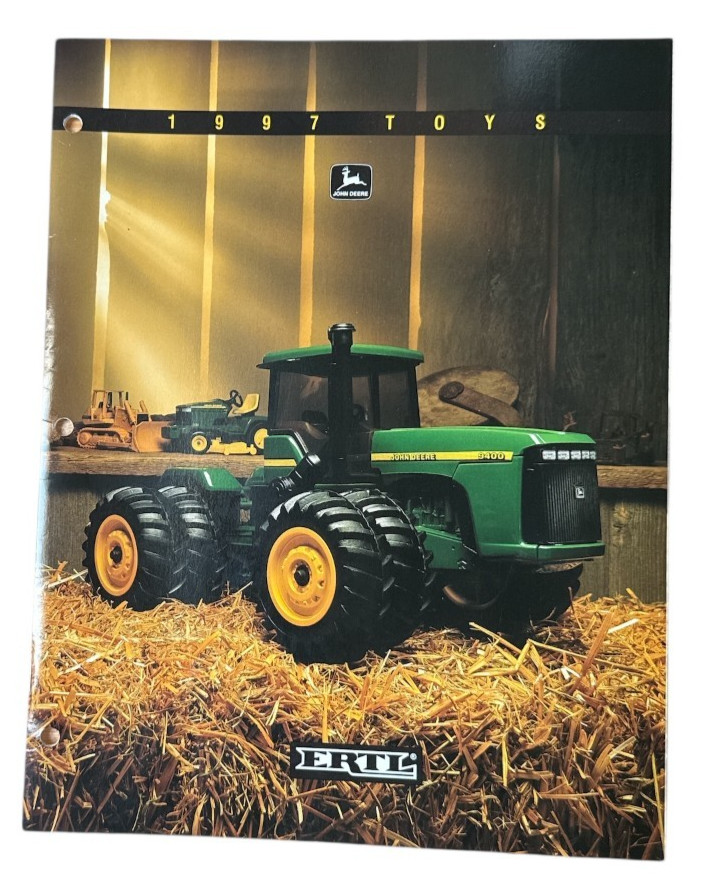 Ertl John Deere Toys Catalog 1997 Collection