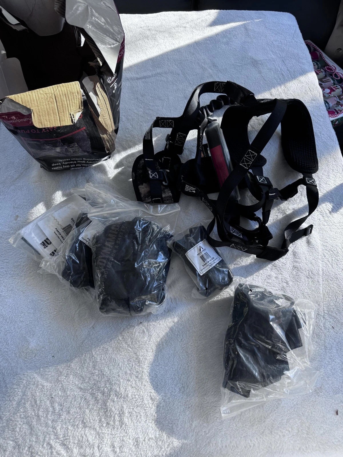 Malta Dynamics Hunter's Elite Treestand Safety Harness S/M TrueTimber 300lb