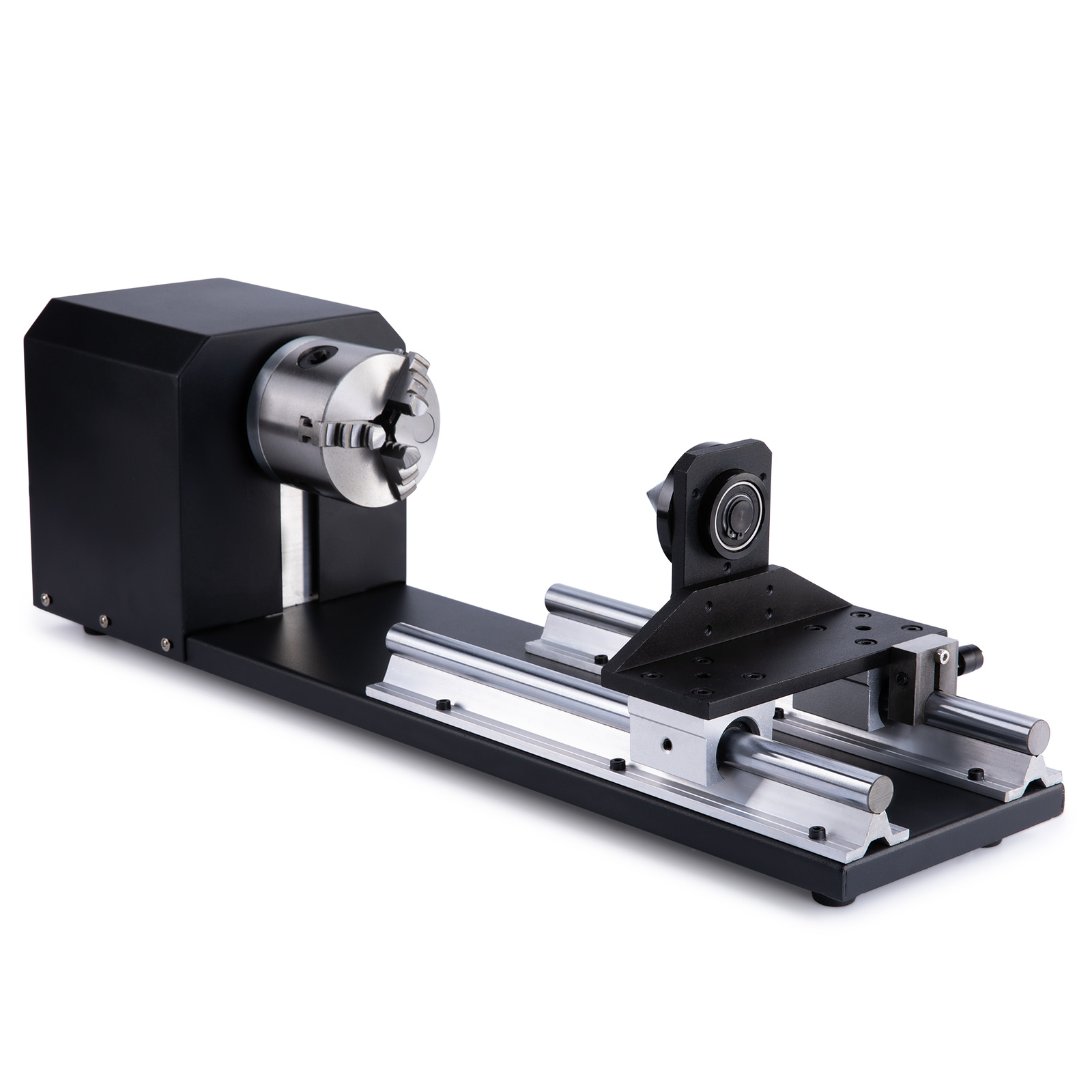 OMTech 3-Jaw Rotary Axis Attachment for 50W-130W CO2 Laser Engraver Cutter