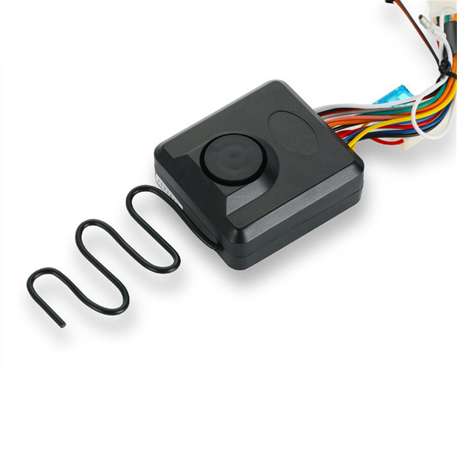 Car Engine Ignition Push Button Remote One Key Start Alarm System Security Kits