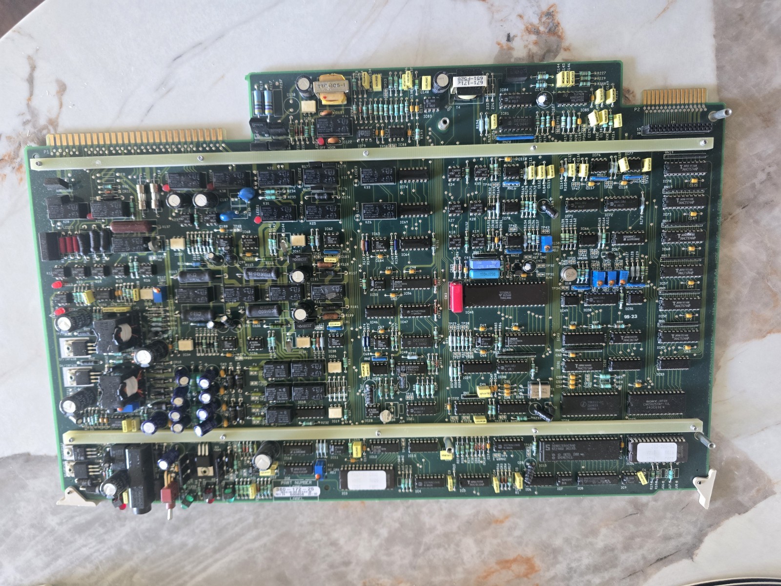 Teradyne Telecommunications 328-172-07 Rev 04 Telecom Test System PCB Circuit...