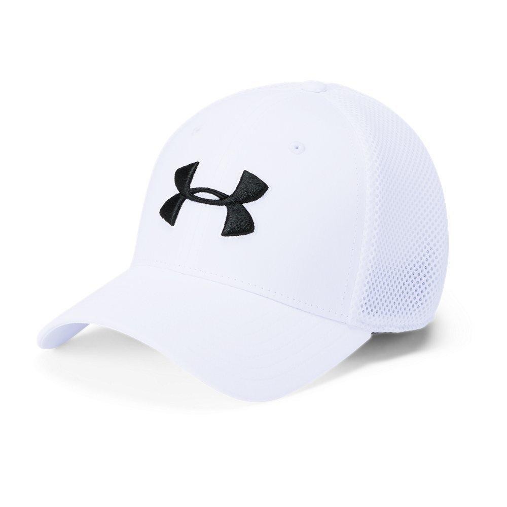 Under Armour UA Microthread Golf Mesh Cap White Size L/XL 1305017