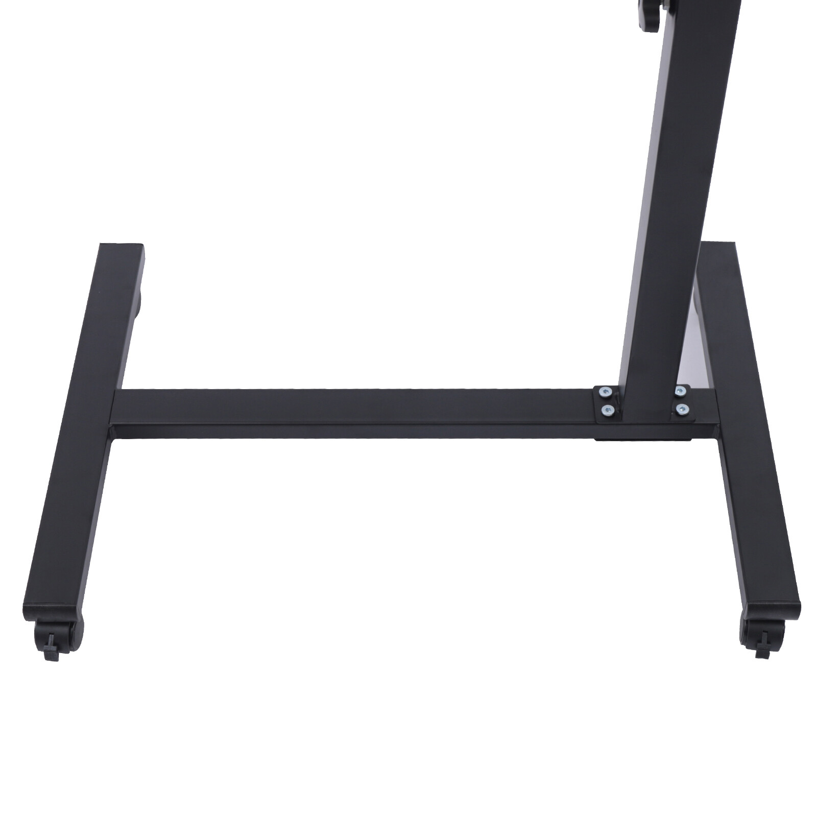 Angle Height Adjustable Rolling Cart Over Bed Hospital Table Stand Laptop Desk