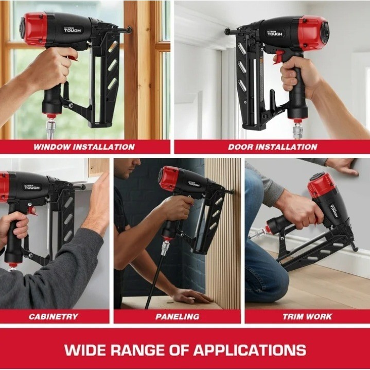 Hyper Tough 16-Gauge 2-1/2-inch Penumatic Straight Finish Nailer
