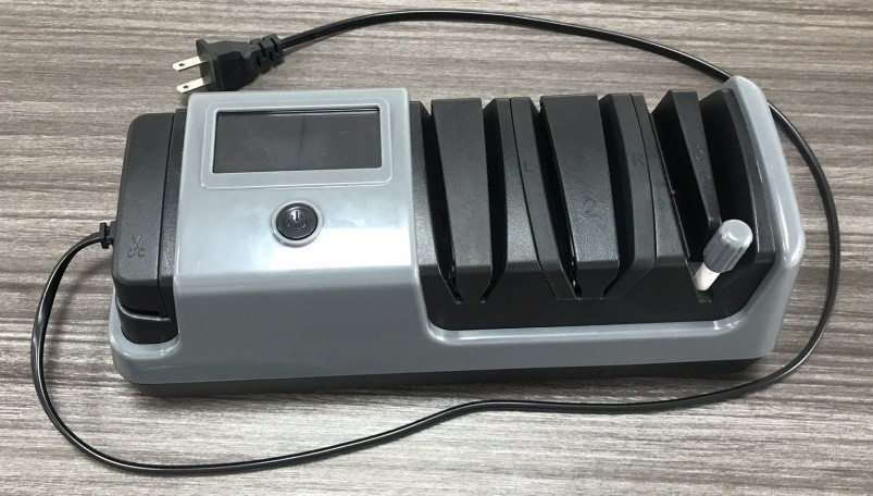 5 in 1 Electric Knife Sharpener-3 Rotational Speed Adjustable Knife Sharpener