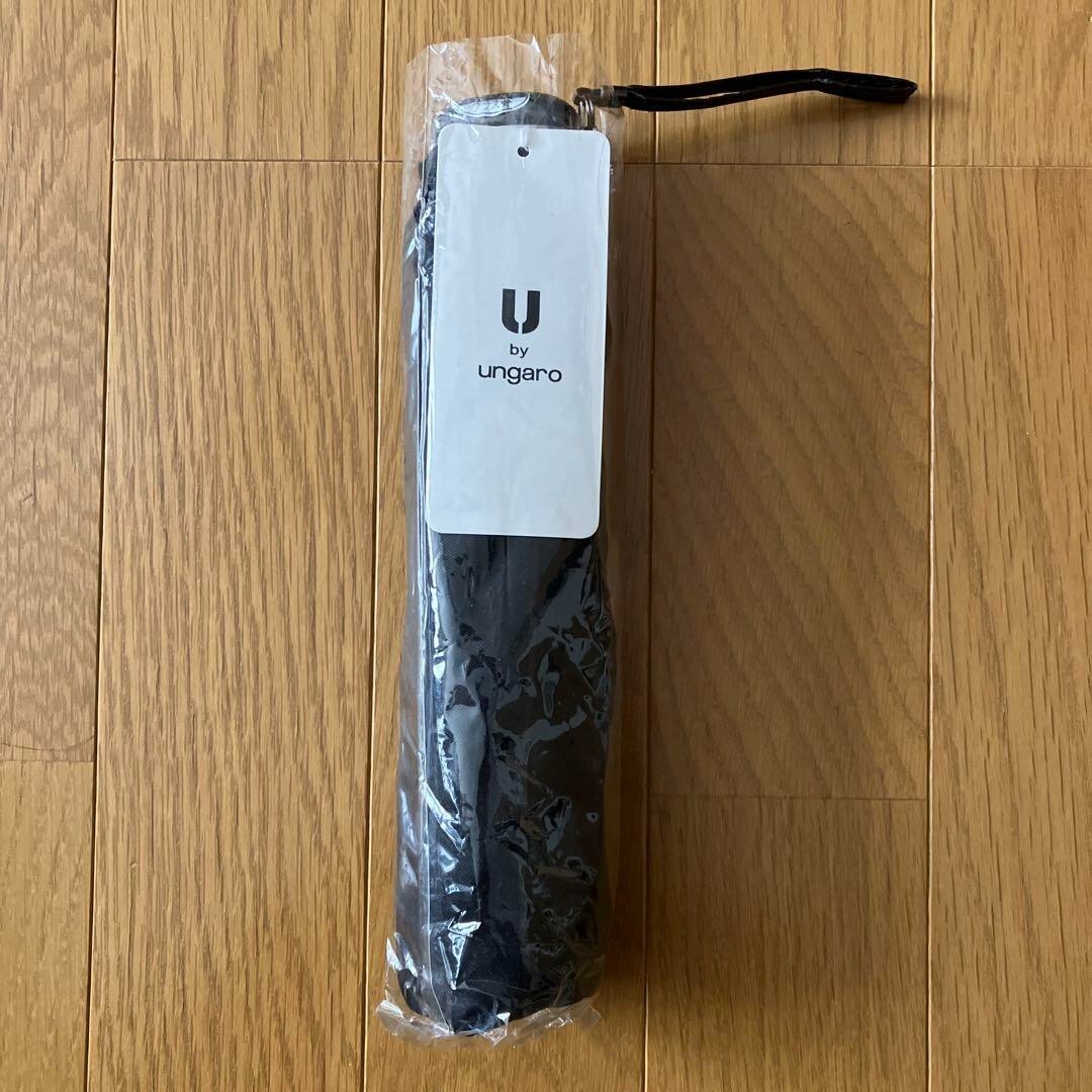 Ungaro folding umbrella color navy stripe pattern lightweight fashion goods Mens