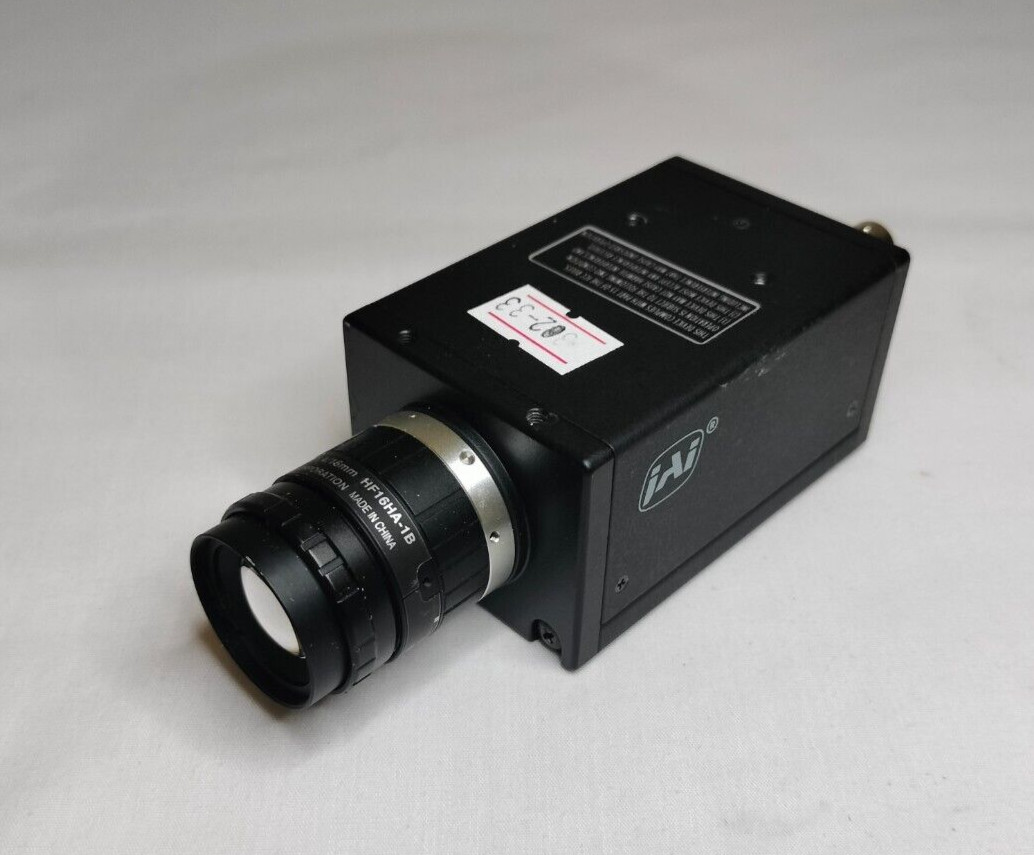 JAI CV-M50 CVM50 Industrial CCD Camera w/ Fujinon 1:1.4/16mm HF16HA-1B