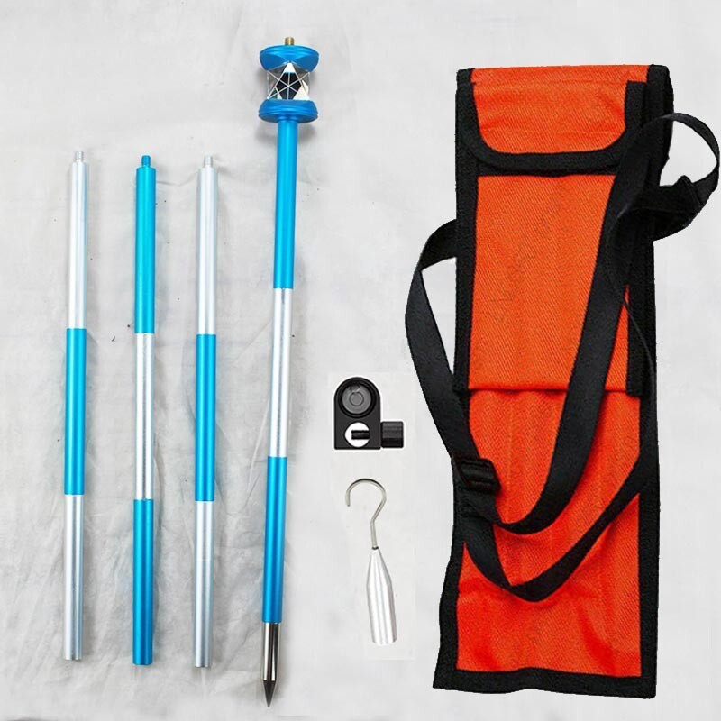 360° Mini Prism with 4 poles for Swiss Total Station surveying GRZ101 360 Degree