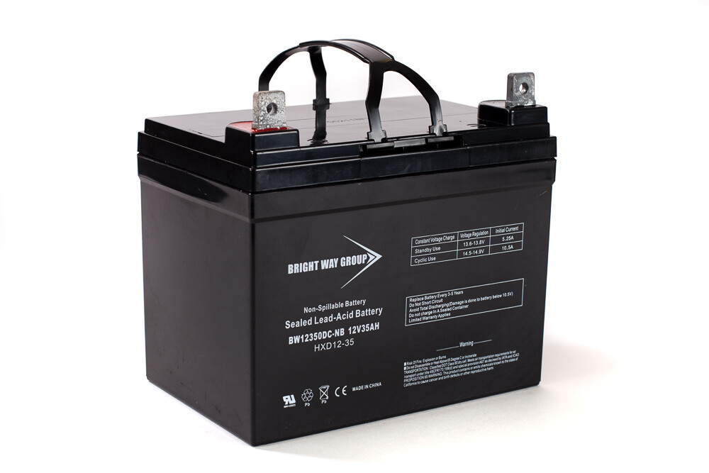 DEDA Dual-Lite replacement Emergency Lighting SLA Battery (12V 35AH)