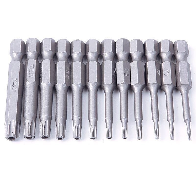 Efficient Tool Kit with Magnetic For Torx Bits Features All Essential Sizes