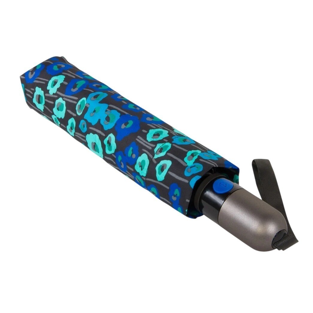 NWT ShedRain UnbelievaBrella Monet Reverse Closing Umbrella Automatic Open Close