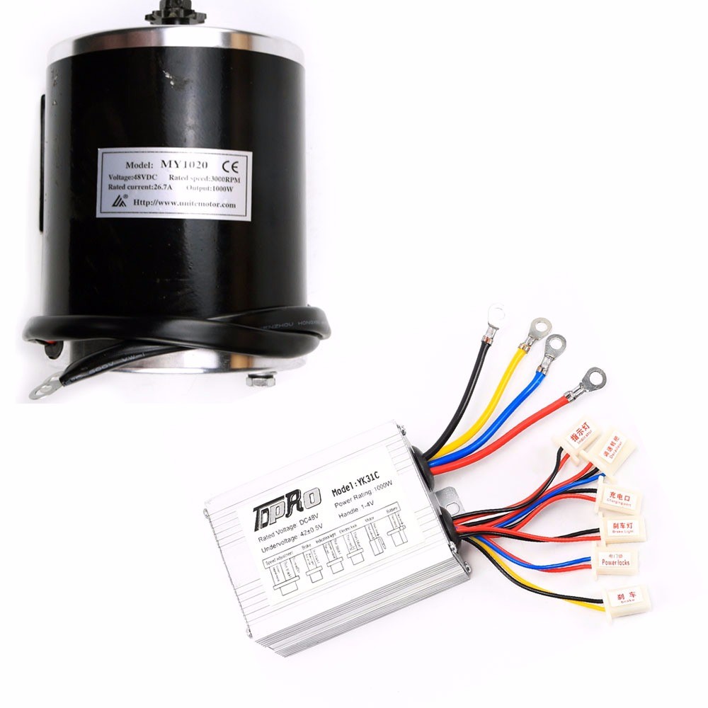 48v 1000w Brush Motor Controller For Electric Scooter E-Bike ATV Quad Bicycle