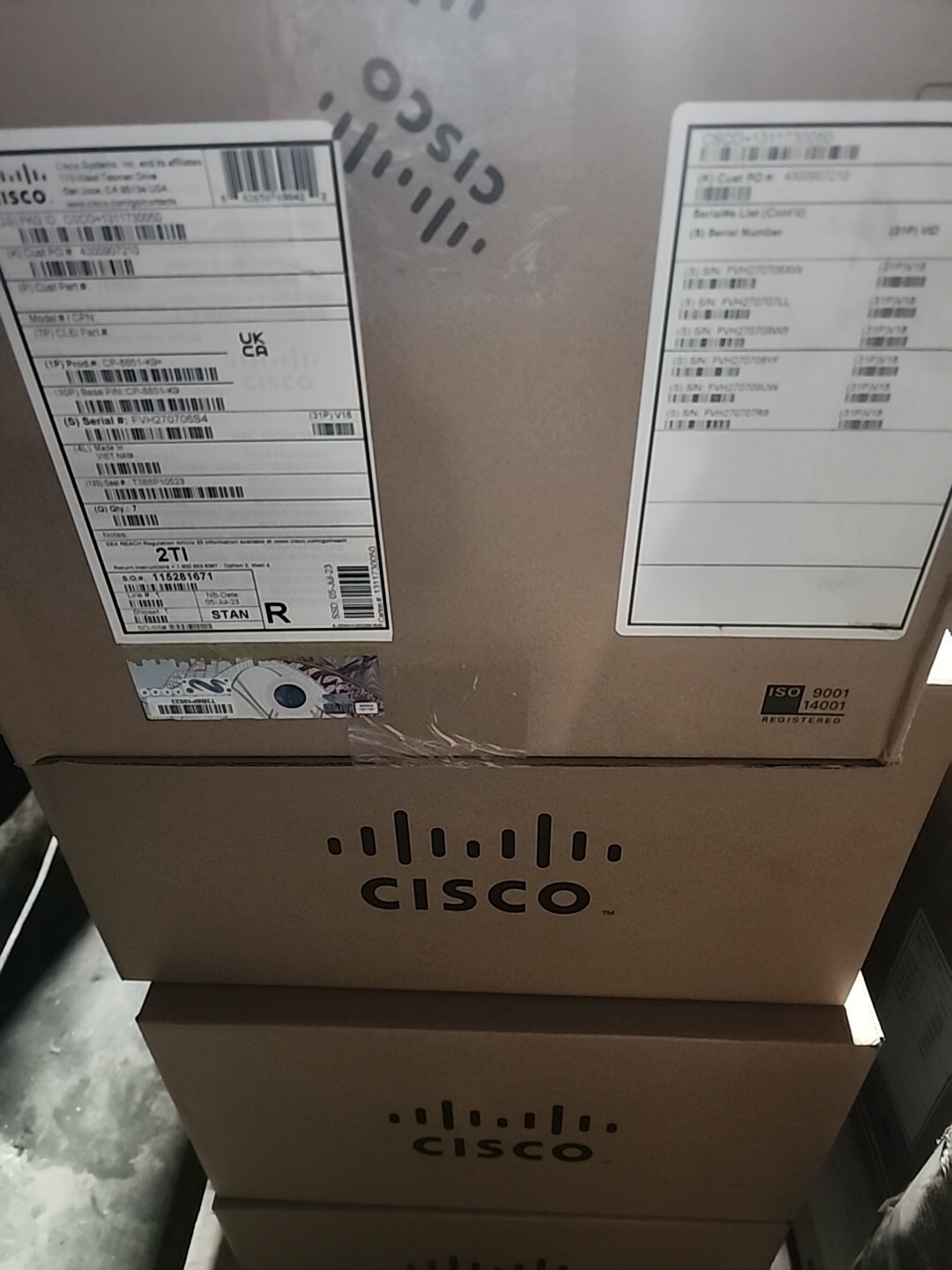 Cisco 8851 IP Phone - CP-8851-K9 - Brand New units IN STOCK READY TO SHIP!