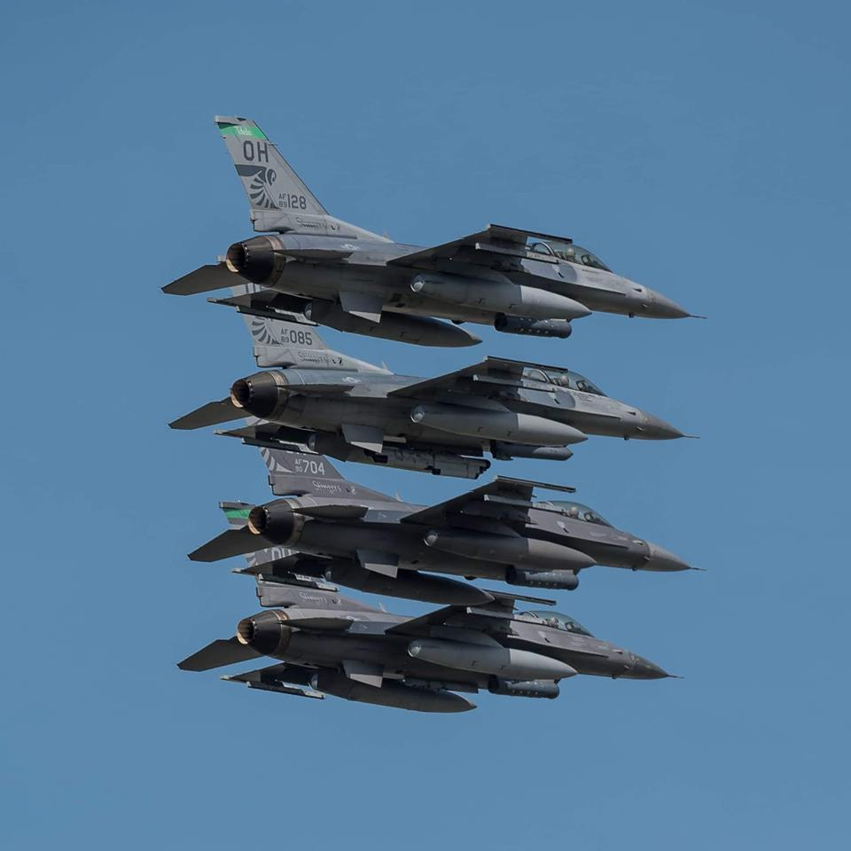 USAF F-16 Fighting Falcon Patch Viper
