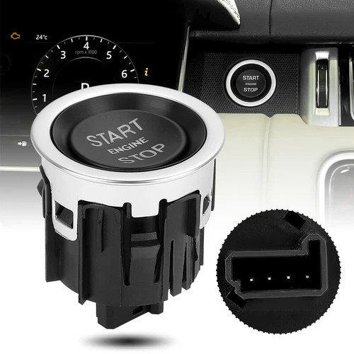 Engine Start Stop Ignition Switch Push Button C2D4509 For Jaguar XJ 2010-2013