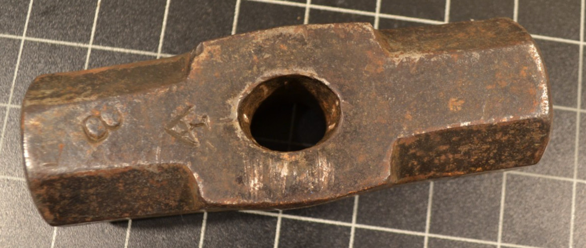 VERONA TOOL WORKS - 8# - SLEDGE HAMMER HEAD -BLACKSMITH - GOOD CONDITION