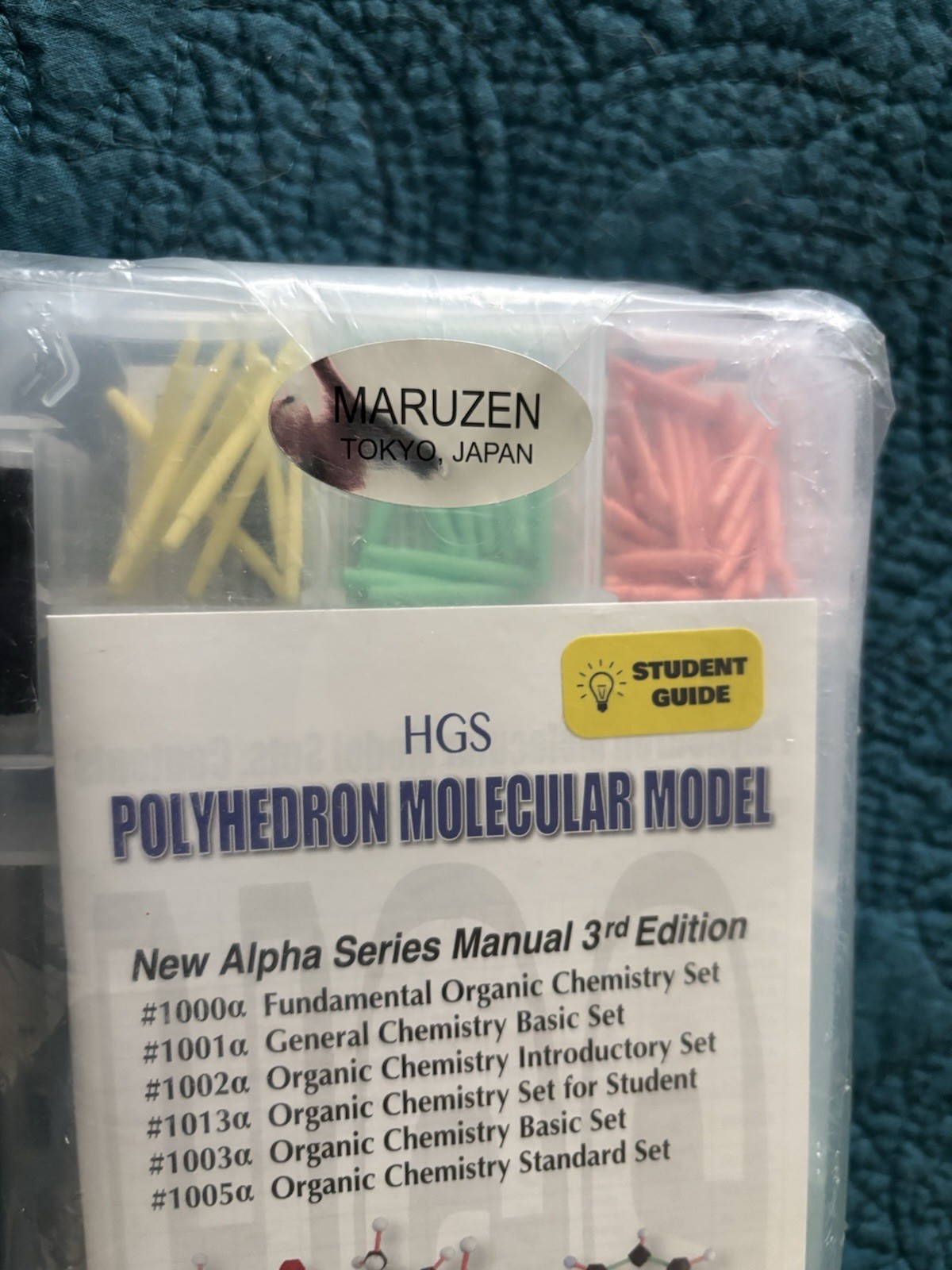 Organic Chemistry Basic Set HGS #1003 Polyhedron Molecular Model Kit