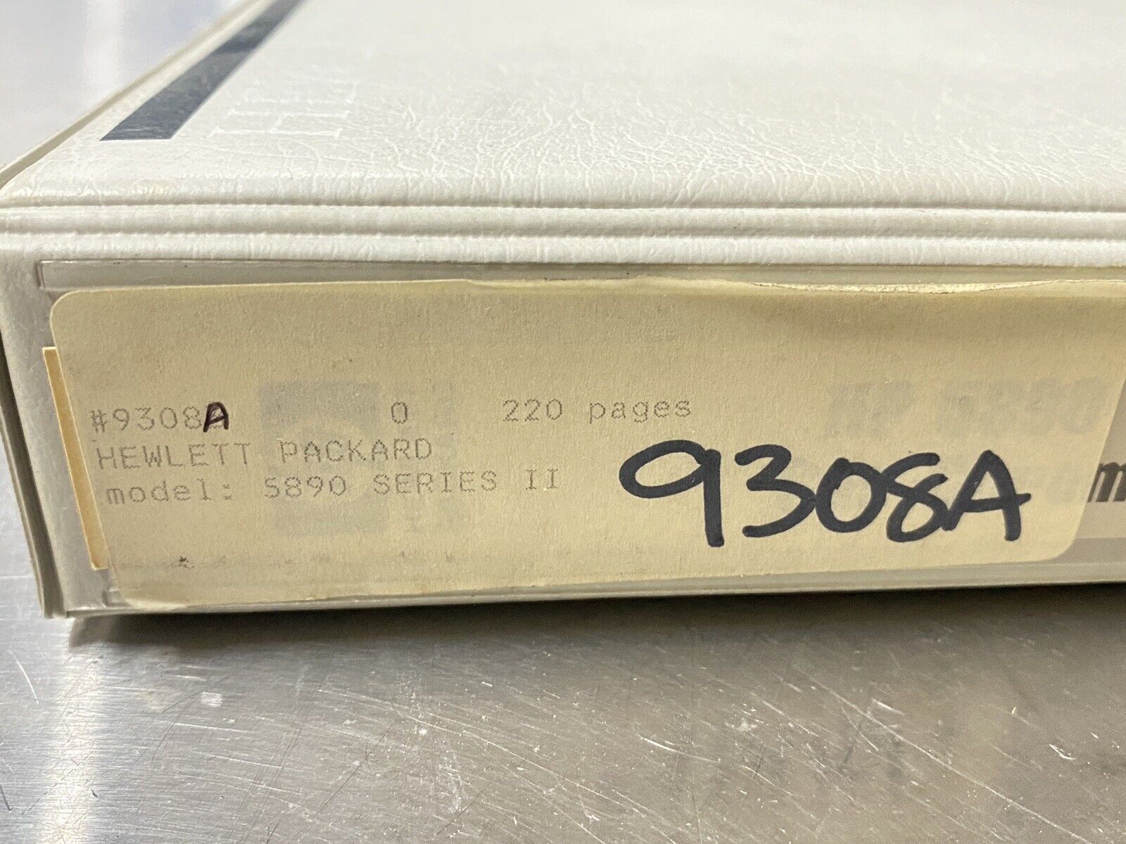 Hewlett Packard HP 5890 Serie 2 Programmable Cool Column - Users Guide / Manual