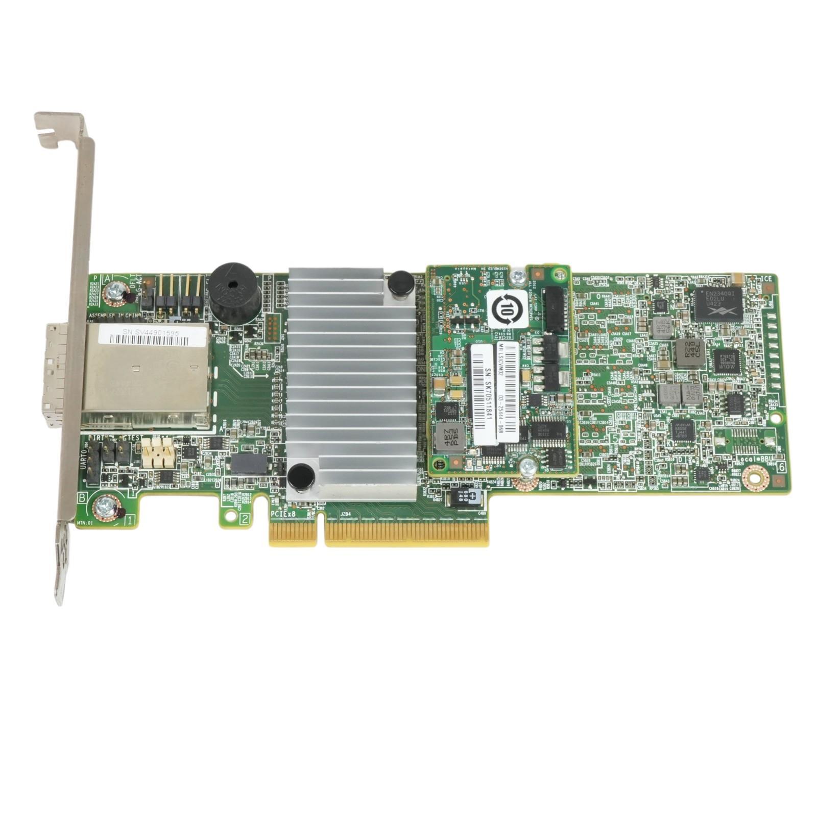 LSI Syncro CS 9380-8e 12Gb/s PCIe 3.0 x8 External RAID Controller w/ CacheVault