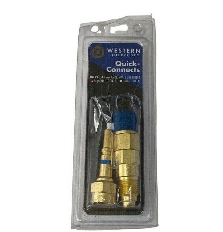 Western Enterprises Regulator QDB33 /Inert Gas B:Size, 5/8-18 UNF Thread - New