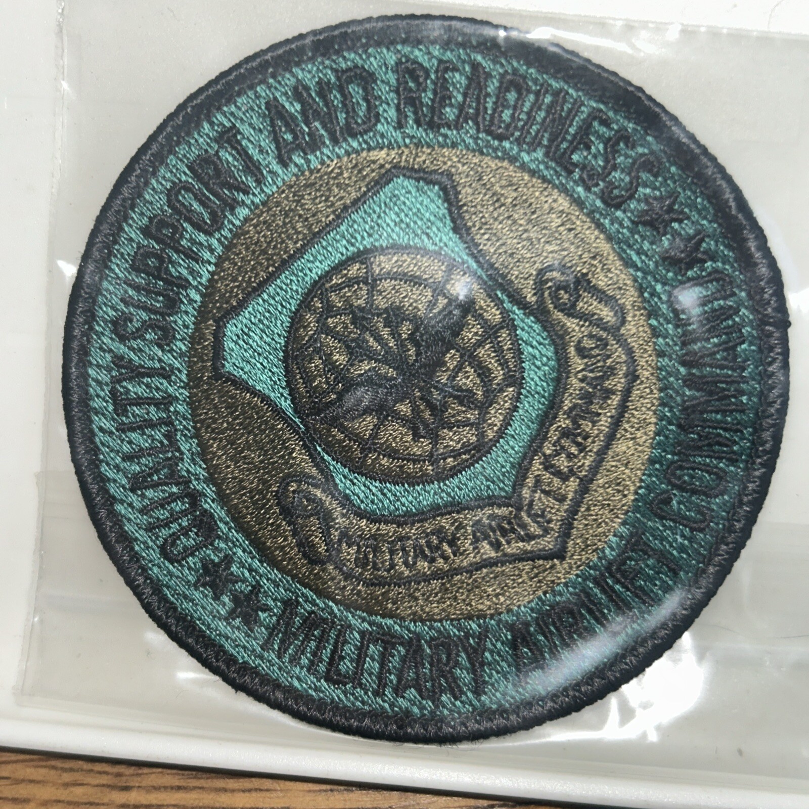 Quality Support And Readiness Military Airlift Command Patch