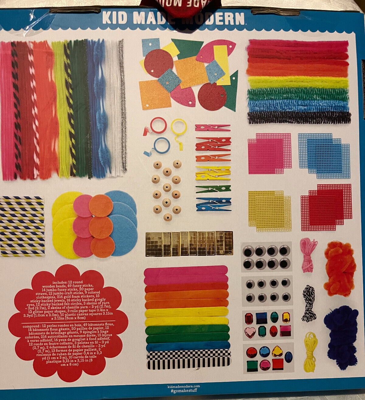 My First Arts + Crafts Library 200+ Pieces Child Creative