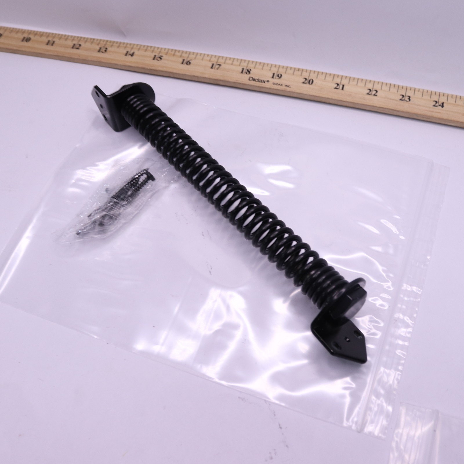 Everbilt 11 in. Black Gate Spring