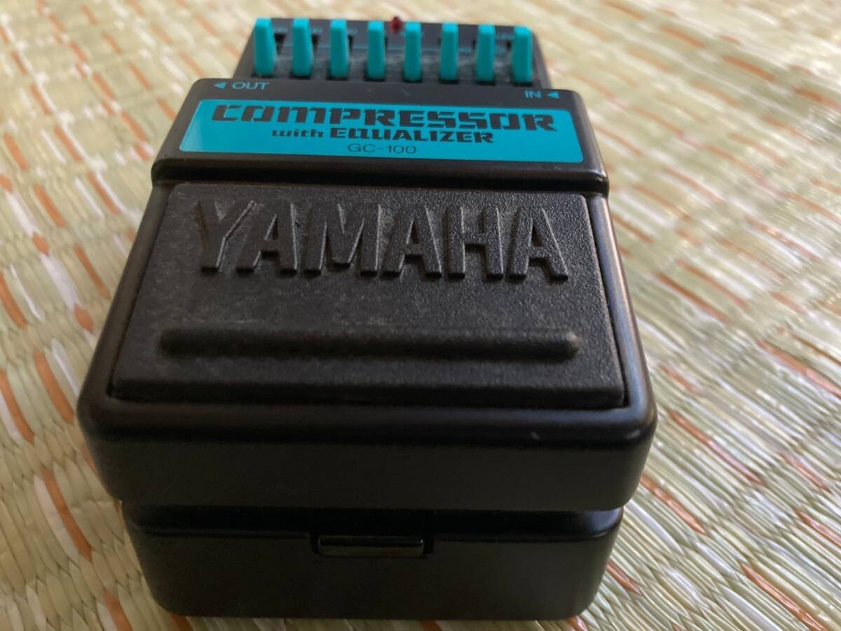Yamaha GC-100 Compressor with Equalizer Vintage Analog Guitar Effect