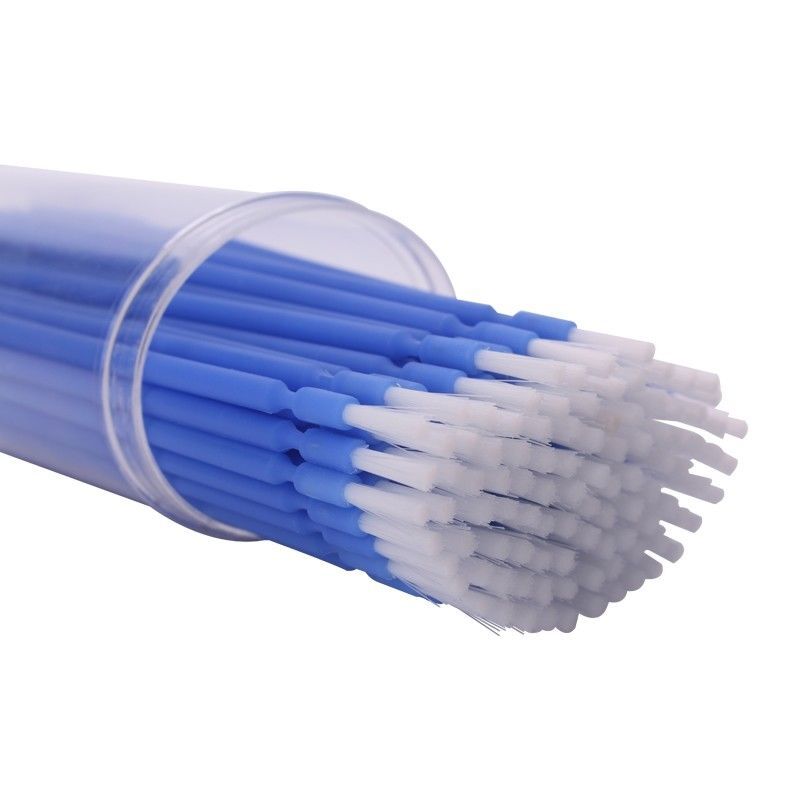 100 Pcs/Pack Dental Bendable Long Shank Use Disposable Micro Applicator Brush