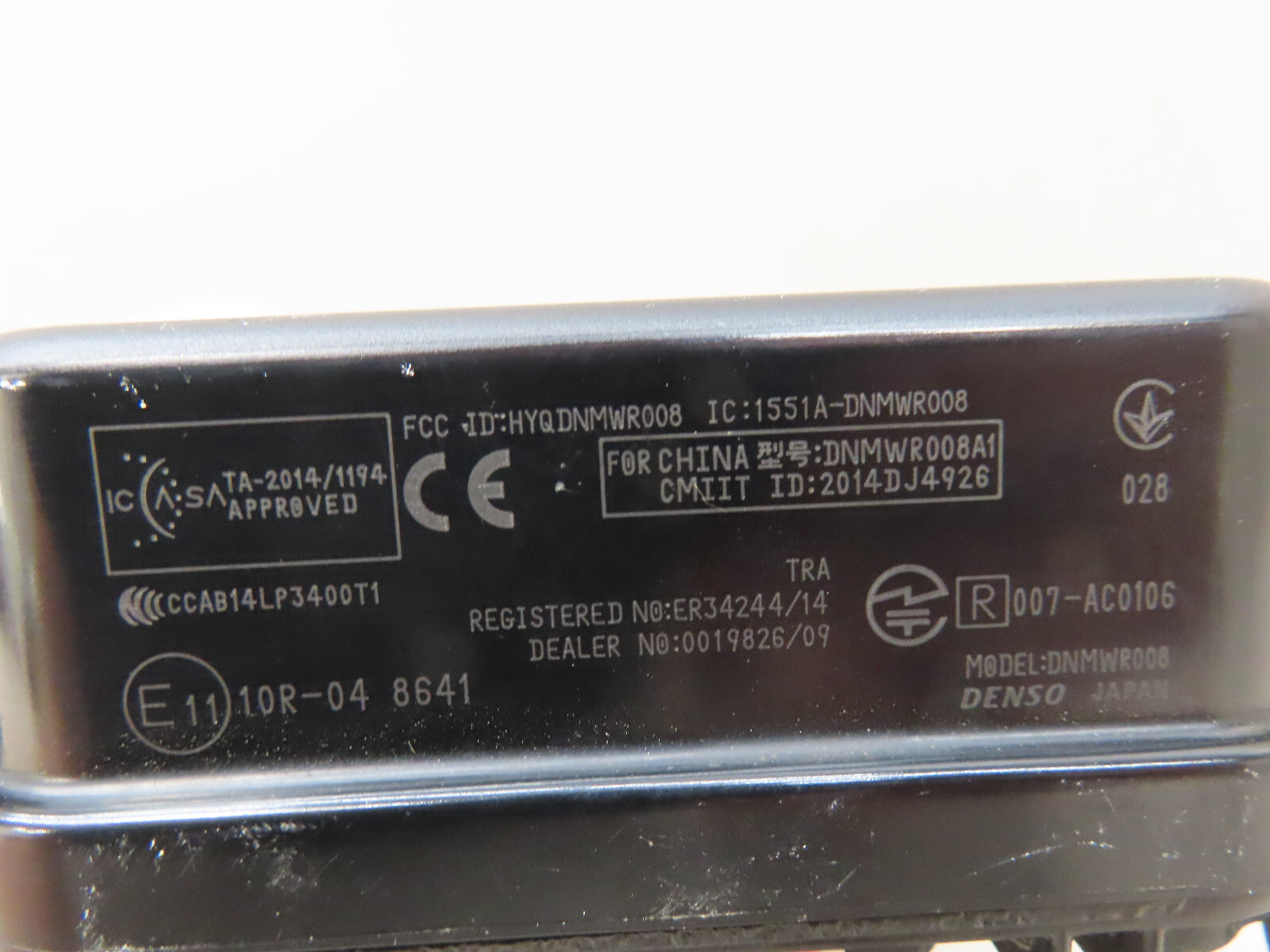 RAV4 FRONT DISTANCE CONTROL RADAR SENSOR OEM