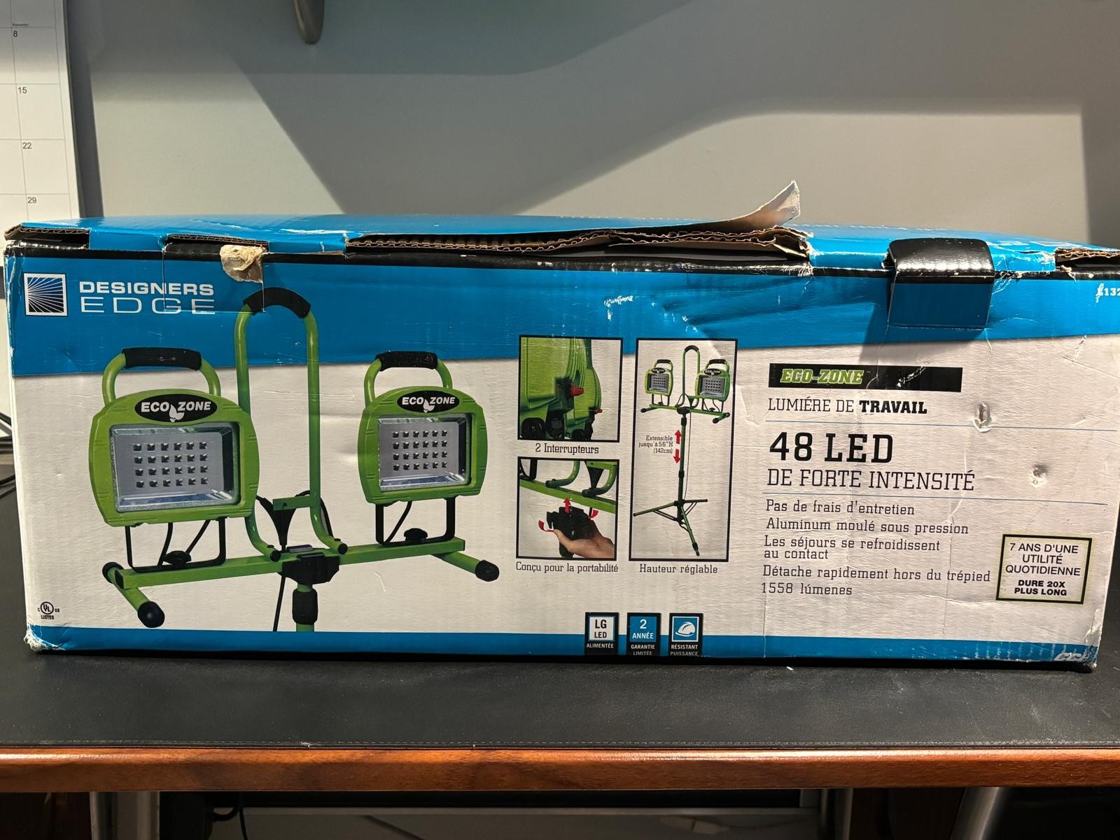 Brand New WOODS 48 LED HIGH-INTENSITY TWIN  WORK LIGHT L1322