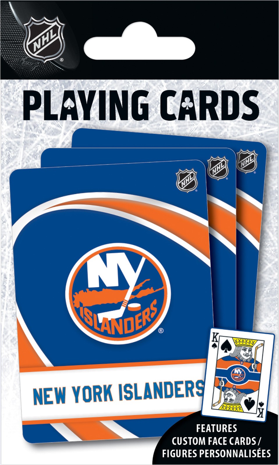 MasterPieces - New York Islanders Playing Cards - 54 Card Deck