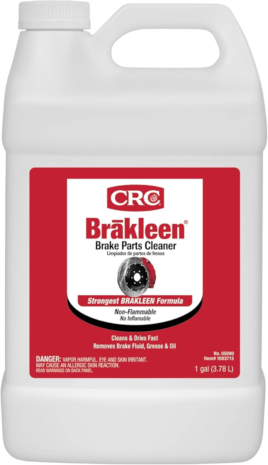 CRC Brakleen 1003712 Brake Parts Cleaner Non-Flammable, 1 Gallon, 1 Pack