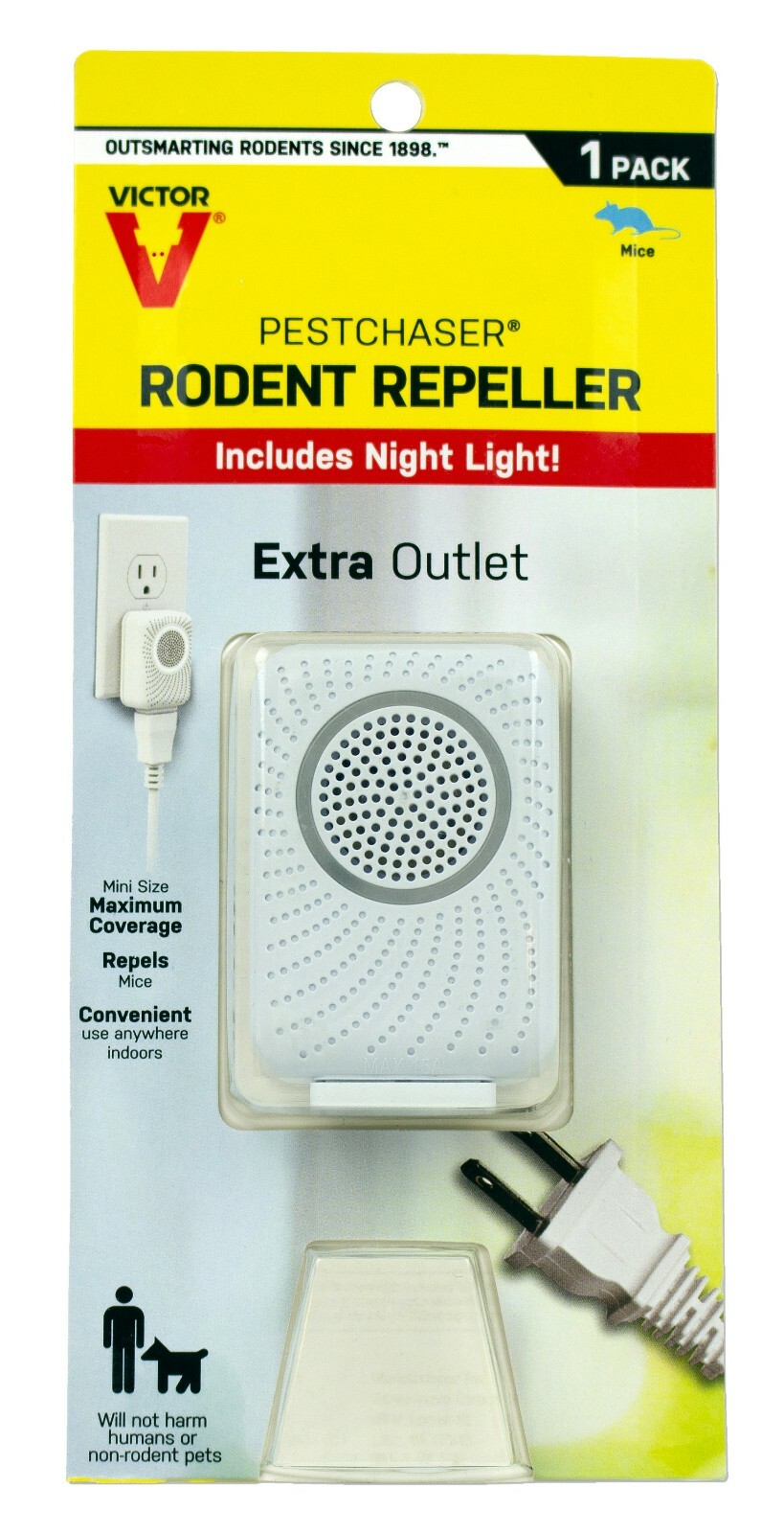 NEW VICTOR M751PS ELECTRONIC CLASSIC PEST RODENT CHASER REPELLENT 8613077