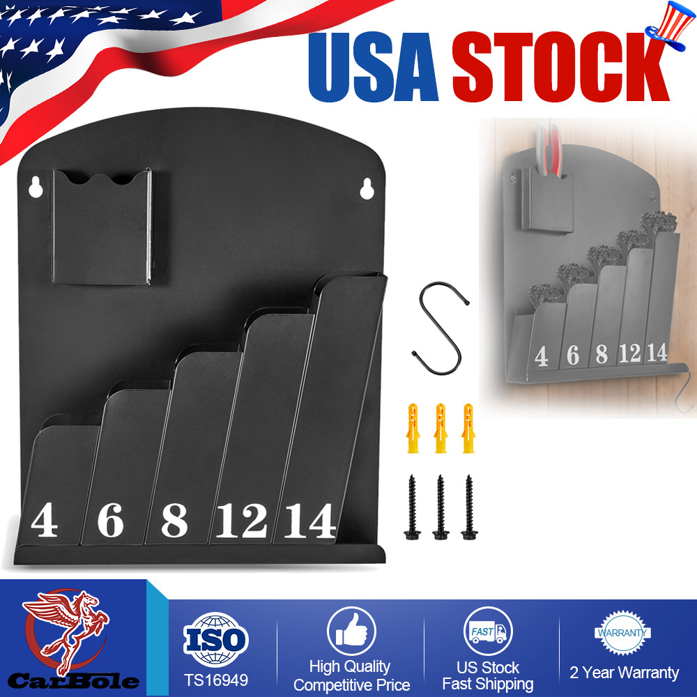 Zip Cable Tie Holder Wall Mount Storage Rack For Workshop Garage Home Organizer