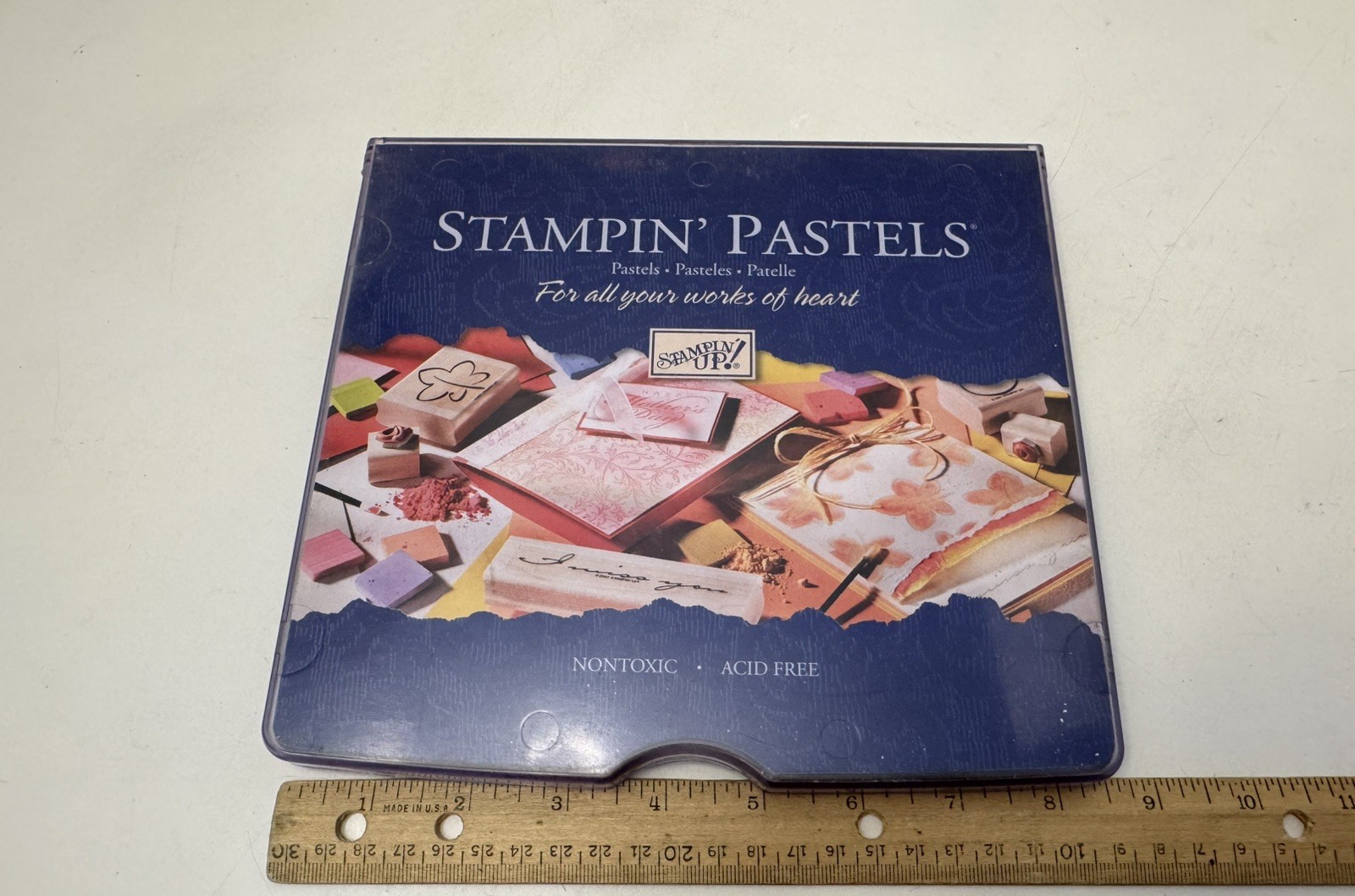 Stampin Pastels 48-Color Chalk Set For Crafting & Scrapbooking Non-Toxic