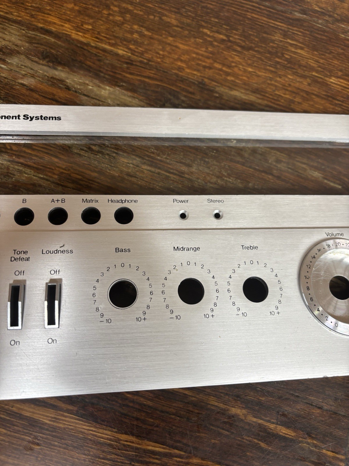 MCS 3233 Receiver faceplate, RARE AND HARD TO FIND