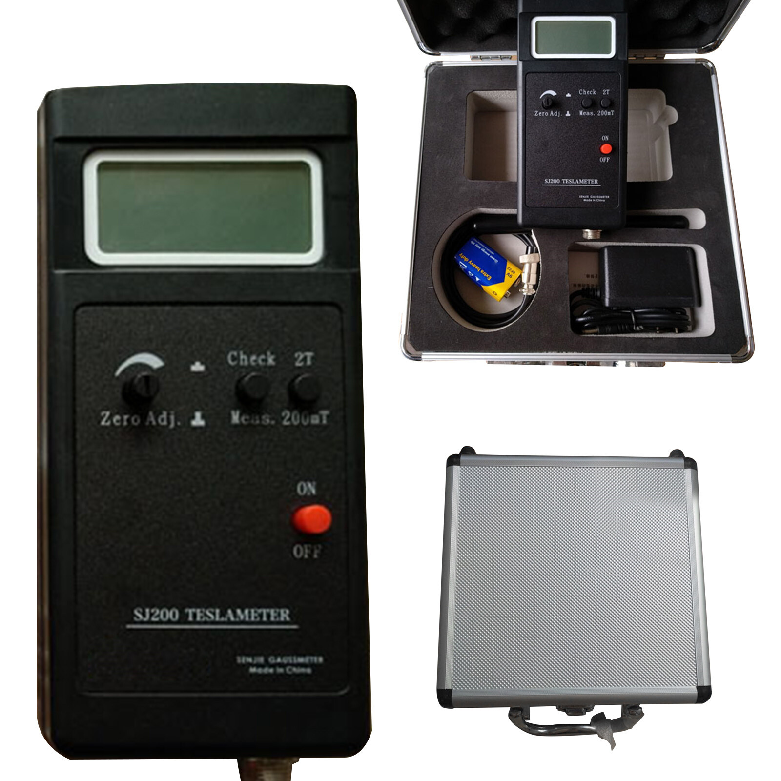 SJ200 Digital Superficial Magnetic Field Meter Tester Gauss Meter
