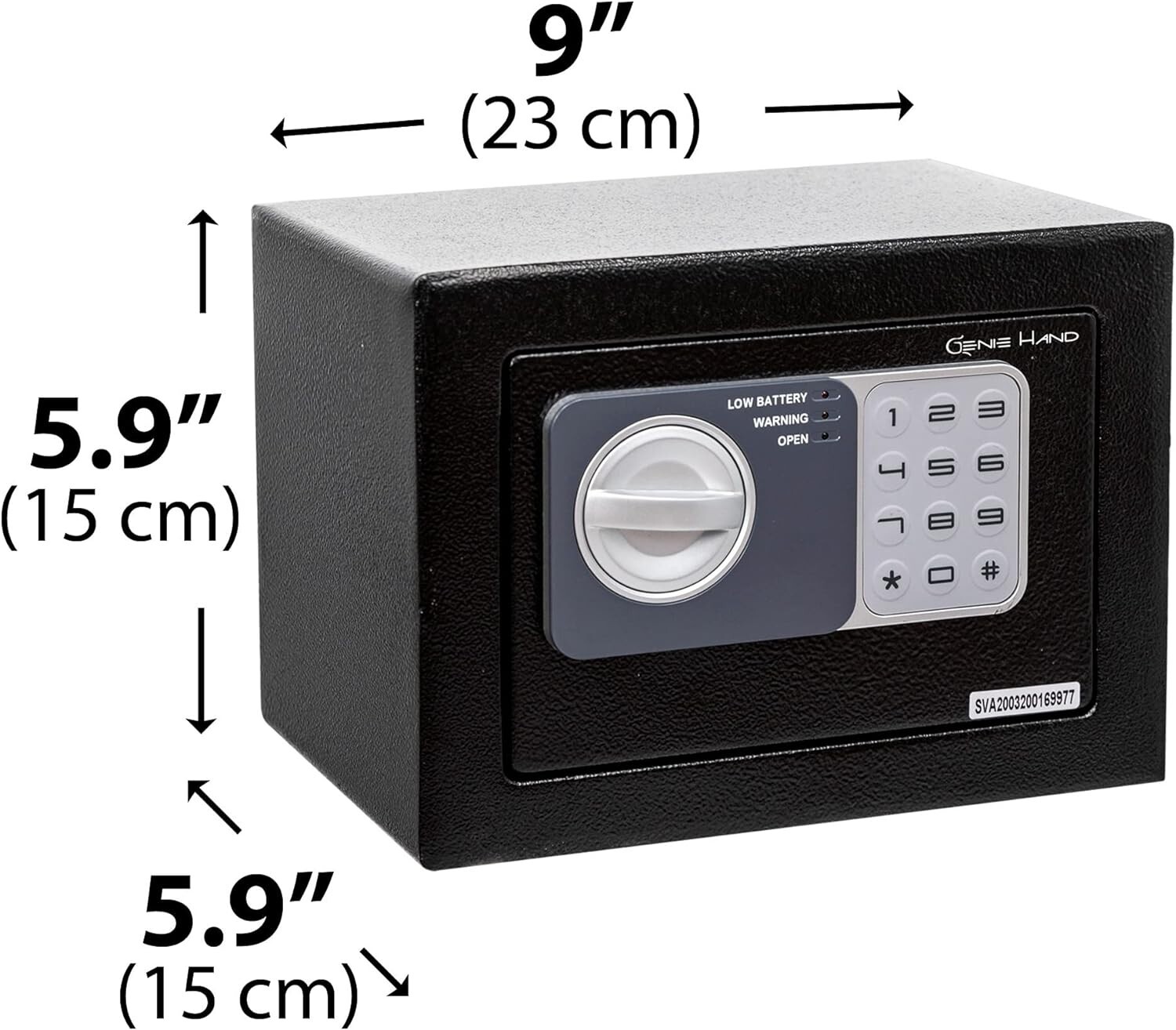 Time Lock Countdown Safe Secure Storage Box with Electronic Combination Lock