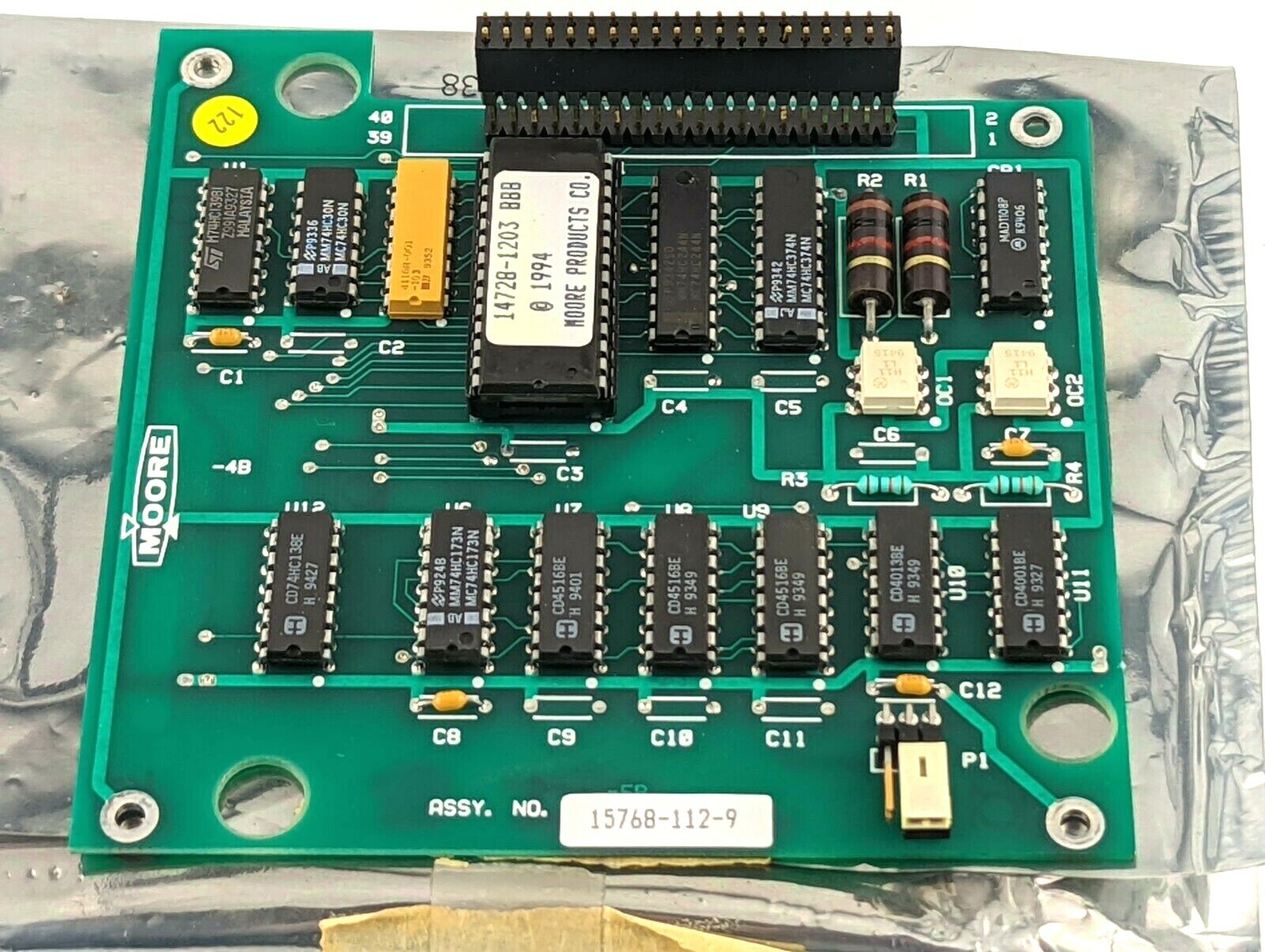 NEW Siemens Moore 15768-112-BBB Computer Pulse Input Controller Card, 15768112